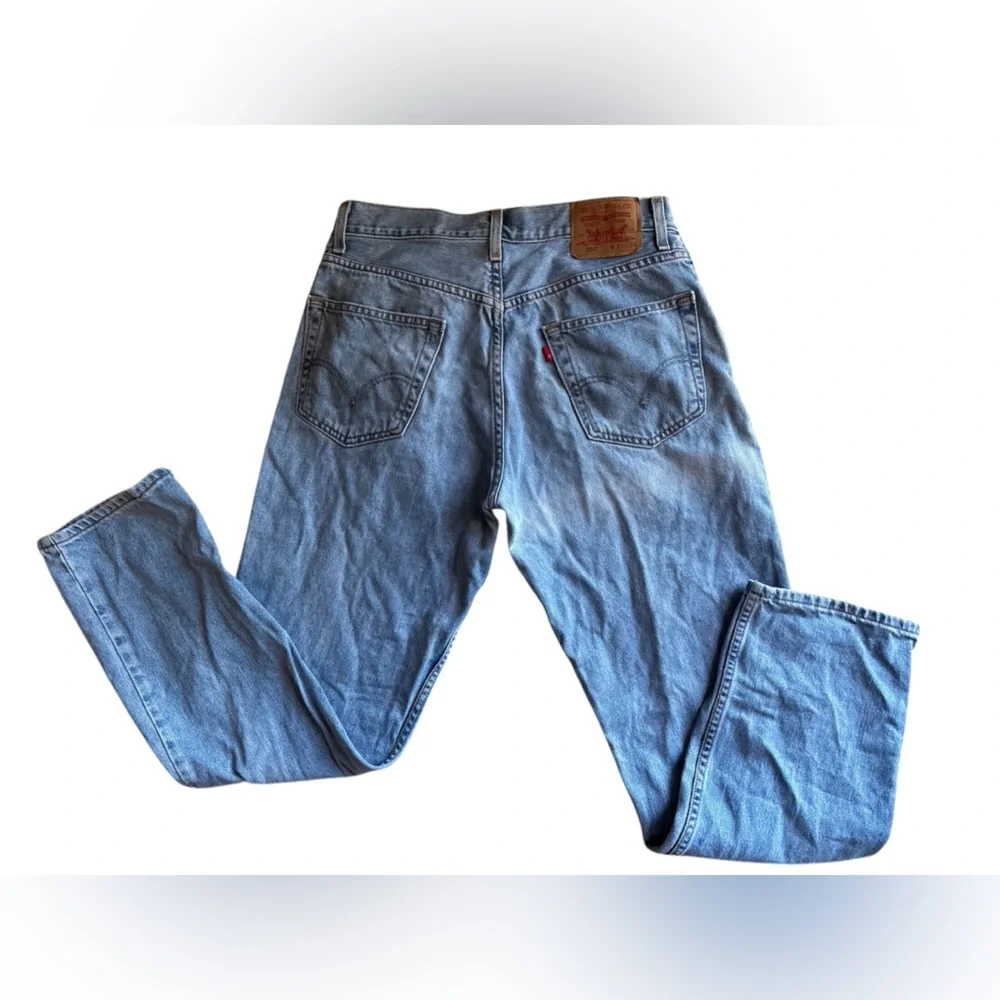 Levi’s 550 Relaxed Fit Jeans Men’s 33x34 Blue Denim Straight‎ Leg Made USA